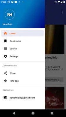 Newshub android App screenshot 8